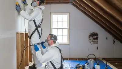 Mold inspection in Menifee, CA for hidden water damage in a home