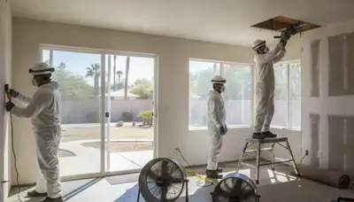 Water damage restoration team serving Menifee, CA, for fast emergency cleanup and repairs