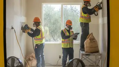 Water damage restoration team serving Menifee, CA with professional cleanup and repair services