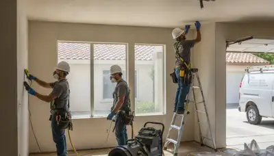 Water damage restoration team serving Menifee, CA with professional cleanup and repair services