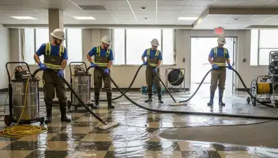 Water extraction service for Menifee, CA homes by water damage restoration professionals