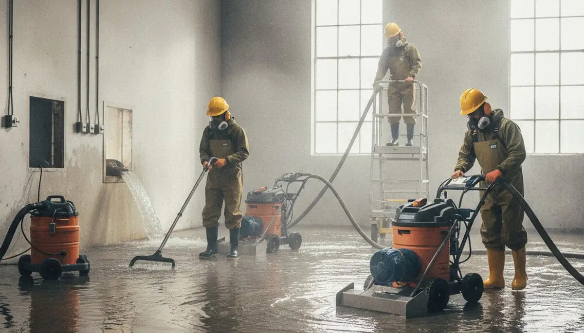 Water extraction service in Menifee, CA for fast flood cleanup and water damage restoration
